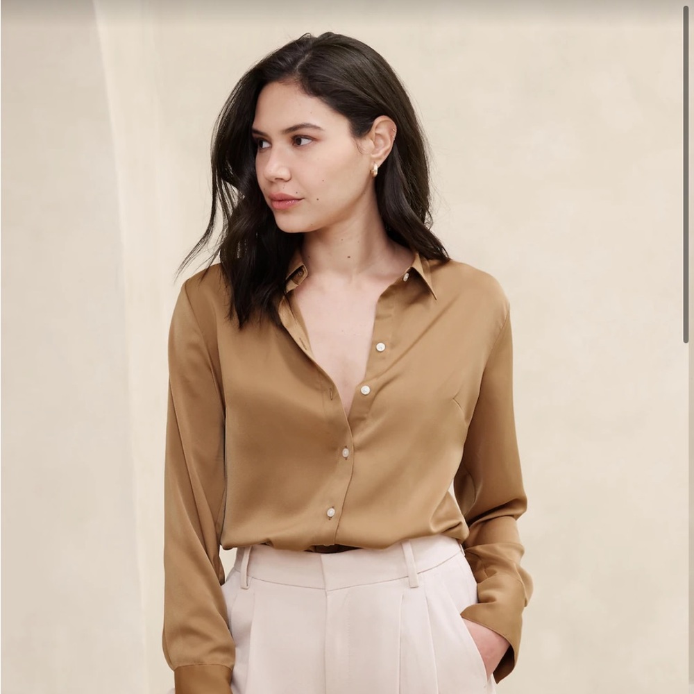 Banana Republic SATIN CLASSIC SHIRT